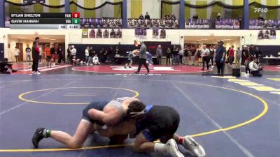 184 lbs Quarterfinal - Dylan Shelton, Franklin & Marshall vs Gavin Hannah, Unattached