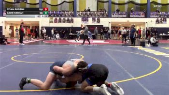 184 lbs Quarterfinal - Dylan Shelton, Franklin & Marshall vs Gavin Hannah, Unattached