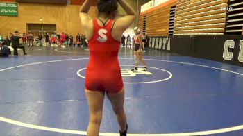 124 lbs Round 3 - Abeerah Ahmer, Sierra College vs Alina Hernandez, Bakersfield College