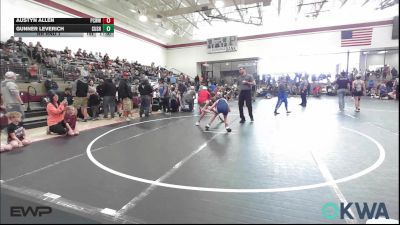 88 lbs Rr Rnd 1 - Austyn Allen, Ponca City Wildcat Wrestling vs Gunner Leverich, Cushing