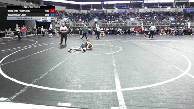 92 lbs Consolation - Tristan Perkins, Victory vs Owen Taylor, Slyfox Wrestling Academy
