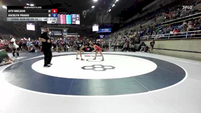 95 lbs Cons. Sub-rd Of 16 - Atti Nielson, UT vs Jocelyn Prado, NE