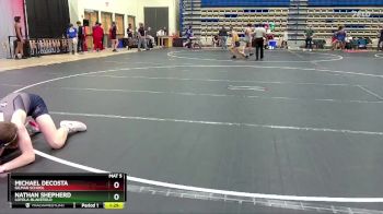 150 lbs Quarterfinal - Nathan Shepherd, Loyola-Blakefield vs Michael DeCosta, Gilman School