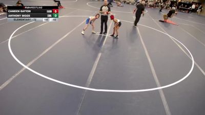 Elementary - 80 lbs Reece Lozano, Simley vs Trent Sather, Farmington