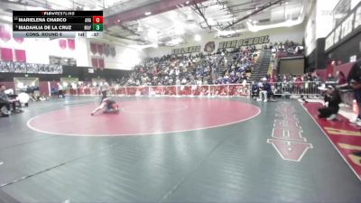 135 lbs Cons. Round 6 - Madahlia De La Cruz, Mayfair vs Marielena Charco, Anaheim