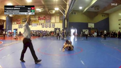 138 lbs Cons. Round 1 - Trujillo Gerald, Katella vs Victor Ramirez, Temescal Canyon