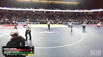 II-101 lbs Cons. Round 3 - Antonio Faldetta, Mount Sinai vs Wyatt Sartori, Dansville/Wayland-Cohocton