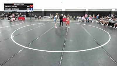 120 lbs Garrett Short, Oklahoma Red vs Waylon Burress, Missouri