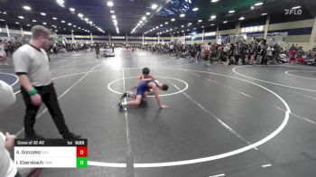 116 lbs Consi Of 32 #2 - Aaron Gonzalez, Silverback WC vs Isaiah Ebersbach, Tmwc