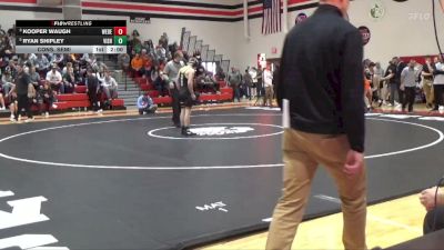 132 lbs Cons. Semi - Kooper Waugh, West Delaware, Manchester vs Ryan Shipley, Vinton-Shellsburg