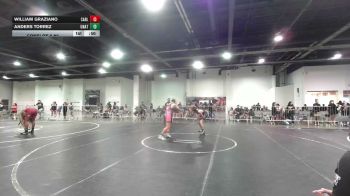 137 lbs Consi Of 8 #2 - William Graziano, Carlsbad Wr Ac vs Anders Torrez, Unattached