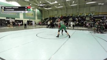 217 lbs Cons. Round 4 - Zachary Haggar, Vallhalla vs Jj Martinez, Helix Charter