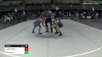 85 lbs Rr Rnd 1 - Jace Jakubowski, Columbus Wrestling Organization vs Daniel Ryker Romero, Bear Cave