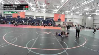 157 lbs Cons. Round 7 - Andrew Pratt, Trinity (CT) vs Konrad Haugeto, RIT