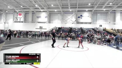 122 lbs Round 1 - Tyler Brown, Club Not Listed vs Noah Bellamy, Proper-ly Trained