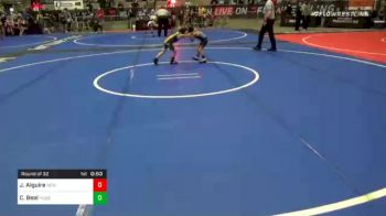 46 lbs Prelims - Jd Alguire, New Mexico Wolfpack vs Chance Beal, Hudson WC