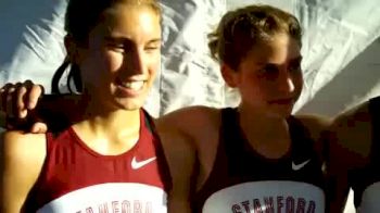 Stanford Women - 10k 2nd, 3rd, 4th, 8th Pac-10 Championships
