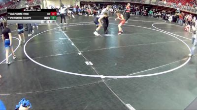 95 lbs Cons. Round 2 - Jackson Rios, Norfolk Catholic vs Preston Knott, Midwest Destroyers Wrestling Club
