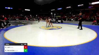 150 lbs Round Of 32 - Magdalena Leal, Corning vs Marina Hernandez, Selma