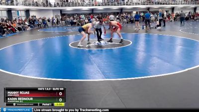 Elite 165 lbs Champ. Round 1 - Kadin Rednour, Augustana (IL) vs Manny Rojas, Iowa State