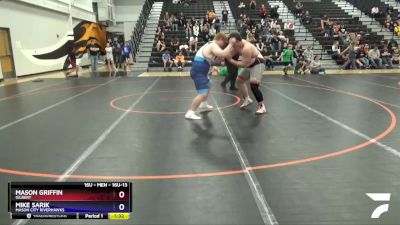 16U-13 lbs Round 2 - Mason Griffin, Gilbert vs Mike Sarik, Mason City Riverhawks