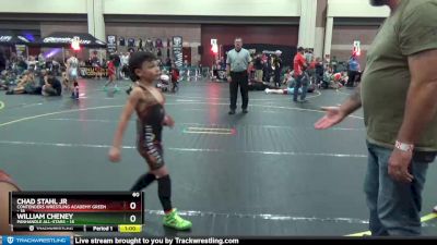 60 lbs Finals (8 Team) - Chad Stahl Jr, Contenders Wrestling Academy Green vs William Cheney, Panhandle All-Stars