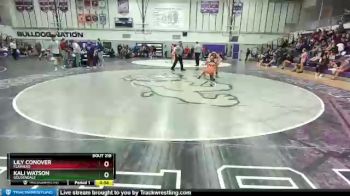135 lbs Cons. Round 3 - Lily Conover, Flathead vs Kali Watson, Goldendale