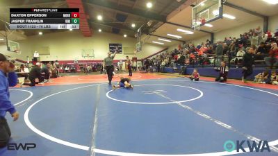 70 lbs Semifinal - Daxton Epperson, Morrison Takedown Club vs Jasper Franklin, Vinita Kids Wrestling