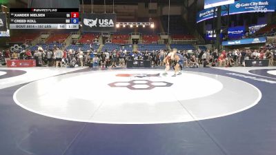 157 lbs Cons. Sub-rd Of 16 - Xander Nielsen, GA vs Creed Koll, MN