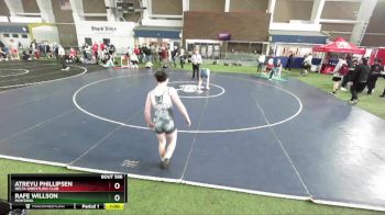 132 lbs 5th Place Match - Atreyu Phillipsen, Delta Wrestling Club vs Rafe Willson, Montana