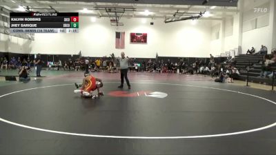 125 lbs Cons. Semis (16 Team) - Jhey Sarique, Skyline College vs Kalvin Robbins, Sierra College
