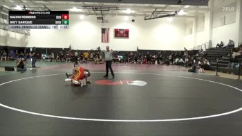 125 lbs Cons. Semis (16 Team) - Jhey Sarique, Skyline College vs Kalvin Robbins, Sierra College