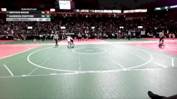 130 lbs Cons. Round 1 - Greyson Braun, PROA vs Harrison Stafford, TRWA