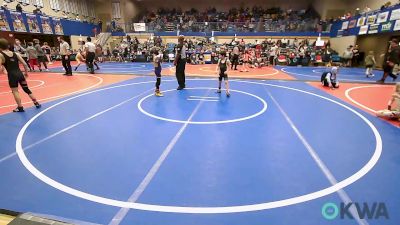 58 lbs Final - Bennett Dawson, Team Tulsa Wrestling Club vs Rixon Hathaway, Keystone Kids