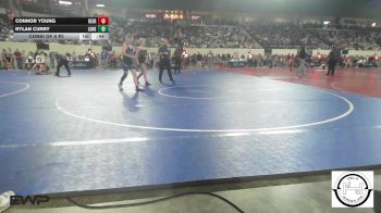 110 lbs Consi Of 8 #2 - Connor Young, Deer Creek Wrestling vs Rylan Curry, Lone Grove