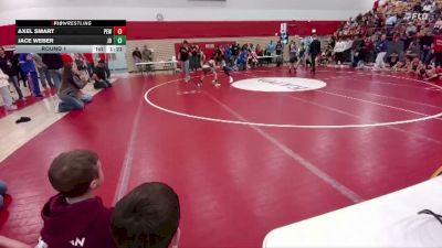 70-74 lbs Round 1 - Axel Smart, Plains Elite Wrestling vs Jace Weber, Junior Bulldogs