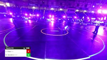 109 lbs Round Of 16 - Cameron Sipp, 2tg vs Noah Sanders, Bear Cave WC