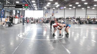 96 lbs Round 5 (3pm Friday) - Kenny Hartman, Team Ohio vs Carson Eslinger, Team VA/USA