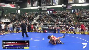 110 lbs Champ. Round 1 - Madison Burkes Jr, KS vs Rocky Little, WA