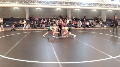 120 lbs Champ. Round 1 - Braiden Sidwell, Highland vs Logan Burke, Central City Jr Wrestling