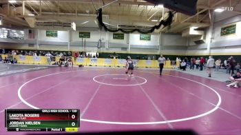 130 lbs 2nd Place Match - Lakota Rogers, Tatanka Tuff vs Jordan Nielsen, Lander Tigers