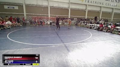 157 lbs Quarters & 1st Wb (16 Team) - Jaxon Miller, Iowa vs Miles Martinez, Texas Red