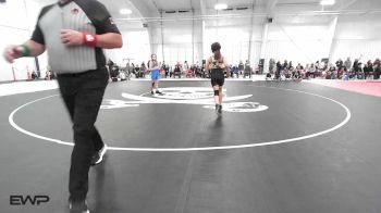 96 lbs Rr Rnd 1 - Kamree Randall, Sand Springs JH Girls vs Ella Kennedy, Stillwater Lady Pioneers JH