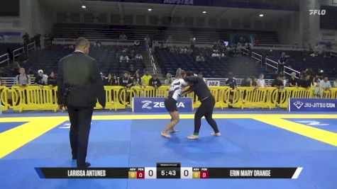 Erin Mary Orange vs Larissa Antunes 2025 Pan IBJJF Jiu-Jitsu No-Gi Championship