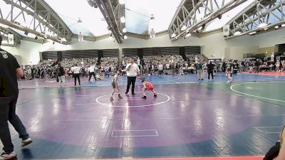 56-B2 lbs Semifinal - Dominic Alvarez, Red Nose Wrestling School vs Jameson Costello, Dynamic Wrestling