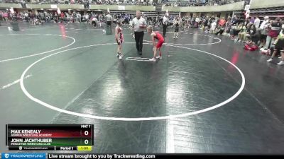 87 lbs Semifinal - Max Kenealy, Askren Wrestling Academy vs John Jachthuber, Princeton Wrestling Club