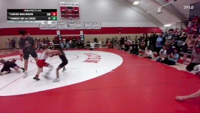 57-62 lbs Round 3 - Lucas Gallegos, Eaton Reds WC vs Yarexi De La Cruz, Platte Valley