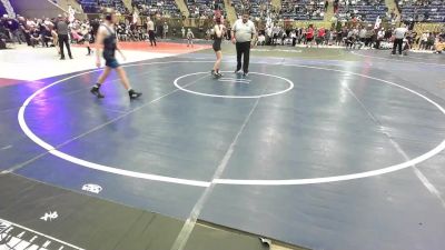 113 lbs Quarterfinal - Leslee Martinez, Southwest Hammers vs Magnus McLeod, Black Fox Wrestling Academy