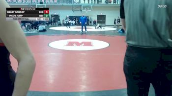 120 lbs Quarterfinal - Jacob Jump, Newberg vs Brady Schoof, McMinnville