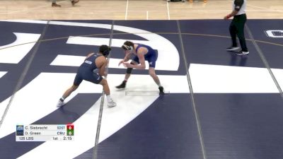 157 lbs Darren Green, California Baptist vs Cobe Siebrecht, South Dakota State